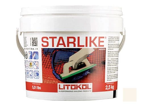 Litokol Litochrom Starlike Monomix С.470 (Абсолютно белый) затирочная смесь 2,5 кг