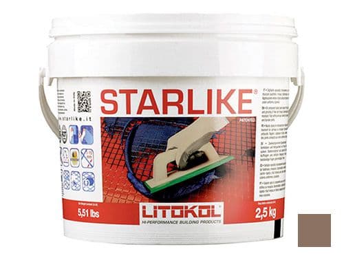 Litokol Litochrom Starlike Monomix С.300 (Коричневый) затирочная смесь 1 кг