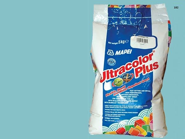 Mapei Ultracolor Plus №  182 затирочная смесь (Турмалин) 5 кг