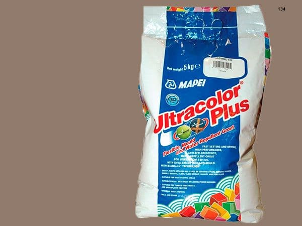 Mapei Ultracolor Plus №  134 затирочная смесь (Шелк) 2 кг