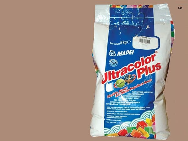 Mapei Ultracolor Plus №  141 затирочная смесь (Карамель) 5 кг