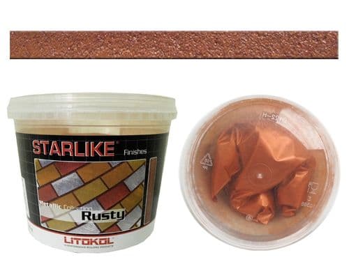 Италия Litokol Rusty добавка цвета красный металик для Starlike 100 г