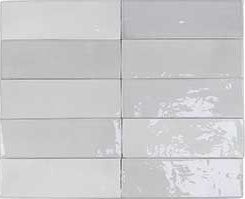DNA tiles Safi 122104 Grey Серая Глазурованная Настенная плитка 5,2х16 см