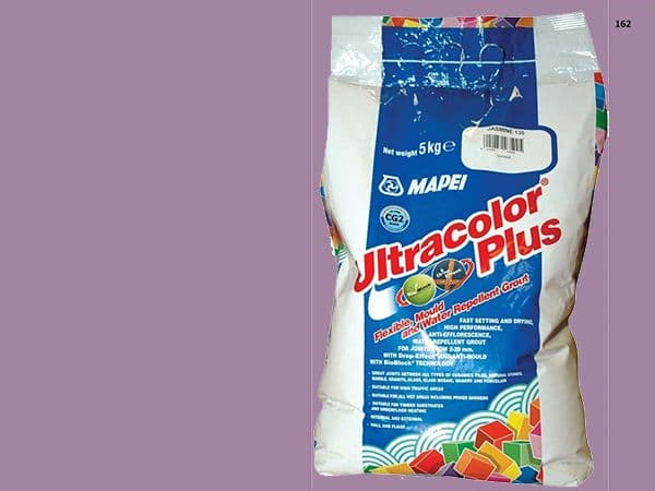 Mapei Ultracolor Plus №  162 затирочная смесь (Фиолетовый) 5 кг