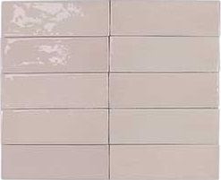 DNA tiles Safi 122107 Pink Розовая Глазурованная Настенная плитка 5,2х16 см