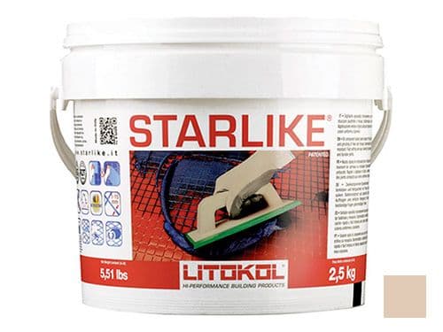 Litokol Litochrom Starlike Monomix С.290 (Светло-бежевый) затирочная смесь 2,5 кг
