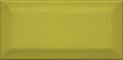 Керама Марацци Клемансо 16055 Настенная плитка оливковый грань 7,4х15 см