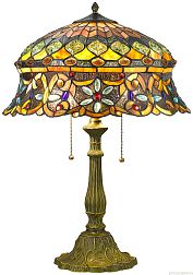 Velante 884-804-03 Настольная лампа в стиле Tiffany