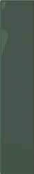 DNA tiles Plinto Green Gloss Зеленая Глянцевая Настенная плитка 10,7x54,2 см