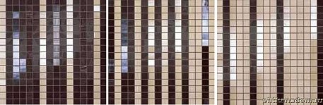 Fap Ceramiche Mosaici DEGRADE BEIGE MARRONE MOSAICO S 3 Мозаика 30,5х91,5