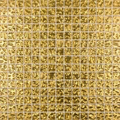 Irida Gold OGS Гофрированная Мозаика ручной работы 1х1 31,8х31,8