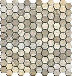 Primacolore Marmo MN160HMA Hexagon Мозаика 2,5х2,5 30х30 см