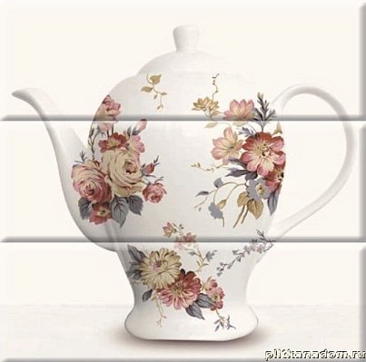 Absolut Keramika Tea 3 Cream Панно 30х30 см