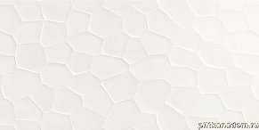 Marazzi Color Code MNYH Bianco Str Deco 3D Satinato Настенная плитка 30x60 см