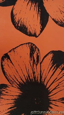 Tubadzin Floral Stone Orange Вставка 59,3х32,7