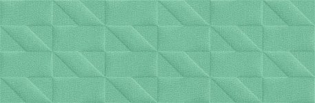 Marazzi Outfit Turquoise Struttura Tetris 3D M129 Настенная плитка 25x76 см