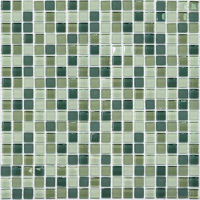 NS-mosaic Exclusive series S-844 стекло Мозаика 30,5х30,5 (1,5х1,5) см