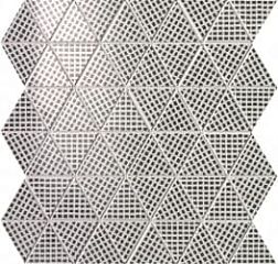 Fap Ceramiche Pat Deco Black Triangolo Mosaico  Мозаика 30,5x30,5 см