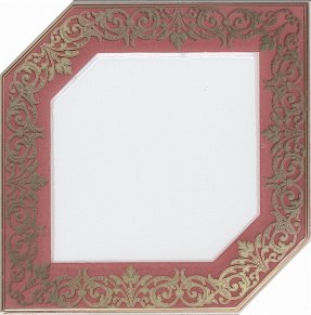 Керама Марацци Клемансо HGD-B250-18000 Декор розовый 7,4х15 см