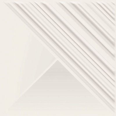 Paradyz Feelings Bianco Structure Shiny Белая Глянцевая Структурированная Настенная плитка 19,8x19,8 см