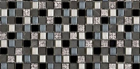 L'Antic Colonial Imperia Mix Silver Blue Blacks (1,5х1,5) Мозаика 30x30