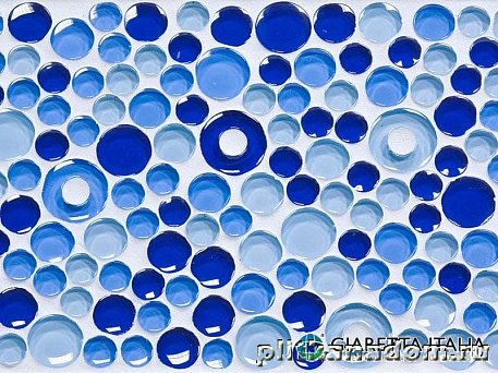 Giaretta Мозаика Стеклянная Cristallo Spring Water на сетке 27,9х27,9