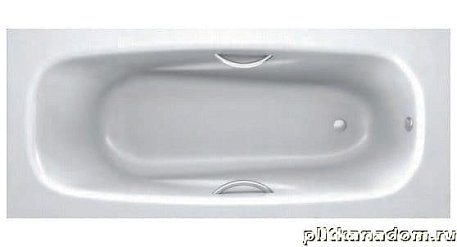 BLB Universal Ванна стальная 170х70 HG с отверстиями для ручек 20,8