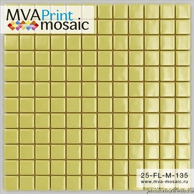 MVA-Mosaic 25FL-M-135 Стеклянная мозаика 31,7x31,7 (2,5х2,5)