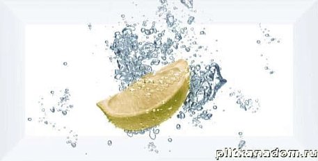 Monopole Bisel Decor Aqua Lemon Декор 10x20