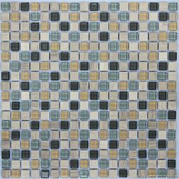 NS-mosaic Exclusive series S-851 Стекло, камень Мозаика 30,5х30,5 (1,5х1,5) см