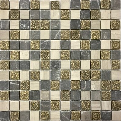NS-mosaic Stone series К-736 Мозаика 29,8х29,8 (2,3х2,3) см
