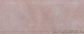 Керама Марацци Марсо BDA014R Розовый обрезной Бордюр 12х30 см