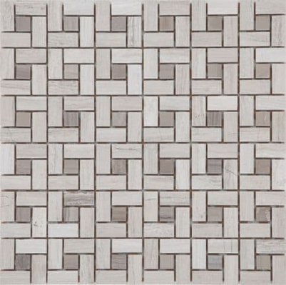 Azzo Ceramics Mosaic MB020C-P Мозаика 30,5x30,5 (1,5x1,5; 1,5х3,2)