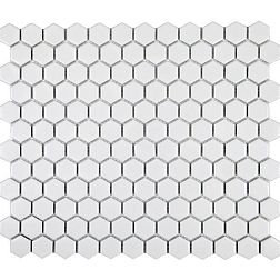 Imagine Mosaic KHG23-1M Белая Матовая Мозаика из керамики 26х30 (2,3х2,6) см