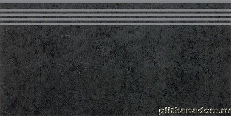 Керама Марацци Фудзи SG602100R-GR Керамогранит Черный обрезной Ступень 30х60