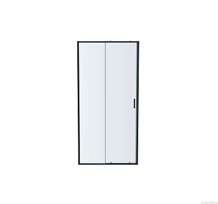 Aquatek AQ ARI RA 10020BL Душевая дверь двухэлементная, раздвижная 100x200