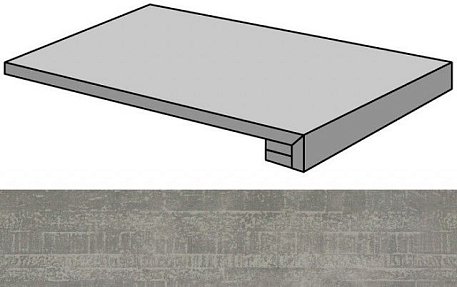 Apavisa Outdoor grey nat gr rec Керамогранит 29,75x59,55 см
