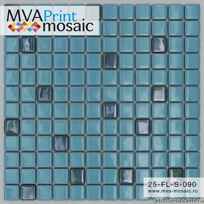 MVA-Mosaic 25FL-S-090 Стеклянная мозаика 31,7x31,7 (2,5х2,5)