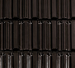 Laumans Mulden Variabel Черепица рядная Nr. 50 Schwarz Высококачественная глазурь 41,5х24,5х3,5 см