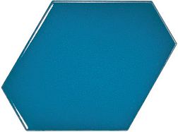 Equipe Scale 23834 Benzene Electric Blue Настенная плитка 10,8x12,4 см