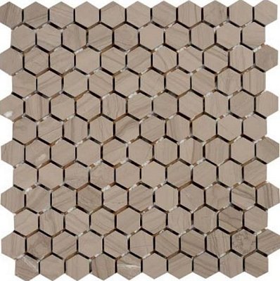 Primacolore Marmo MN162HMA Hexagon Мозаика 2,5х2,5 30х30 см