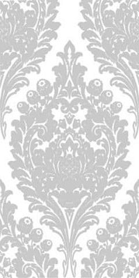 Infinity Ceramic Tiles Elegance Damasco Decor Chic Bianco Декор 30х60