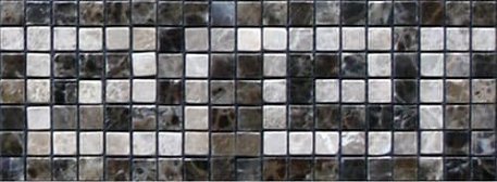 Infinity Ceramic Tiles Mosaico Marble Emperador Cenefa Dark Бордюр 11,9х30