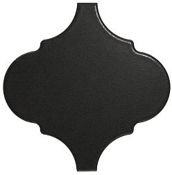 Equipe Scale 21934 Alhambra Black Matt Настенная плитка 12x12 см