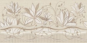 Azori Romanico Flora Бежевый Матовый Декор 31,5x63 см