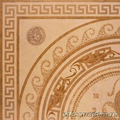 Gardenia Versace Palace Pav.14707 Oro Rosoni Декор 41х41 (4 плитки)
