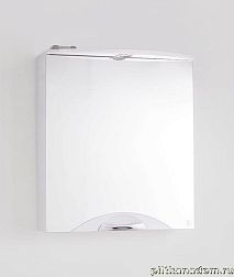 Style line Жасмин-2 Зеркальный шкаф 60 С, Люкс белый