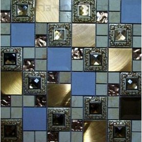 Inter Matex Frame Titanium Мозаика 30х30 см