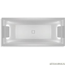 Riho Still Square BR0200500K00132 Акриловая ванна 170x75, светодиоды и подголовник на двух сторонах