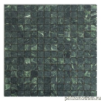 Альзаре Мозаика из мрамора АМ-5П Dark Green 30,5х30,5 (2х2)